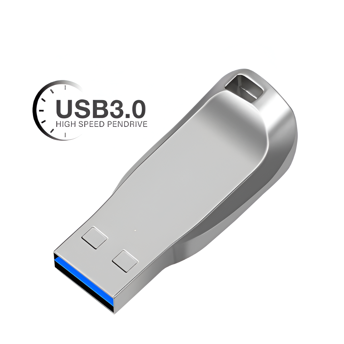 OUIO USB 3.0 Flash Drive – 128GB/64GB/32GB/16GB Metal High-Speed PenDrive