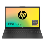 HP 15.6" Ryzen 7 Laptop, 8GB RAM, 512GB SSD, Win 11, Jet Black