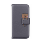 iPhone 2022 Wallet Case Gray Animal PU Leather Flip Cover Card Holder Stand Mobile Arcade Ltd
