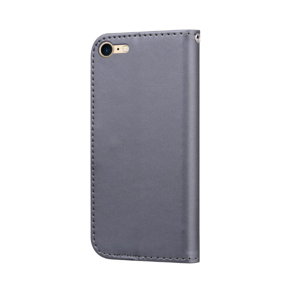 iPhone 2022 Wallet Case Gray Animal PU Leather Flip Cover Card Holder Stand Mobile Arcade Ltd