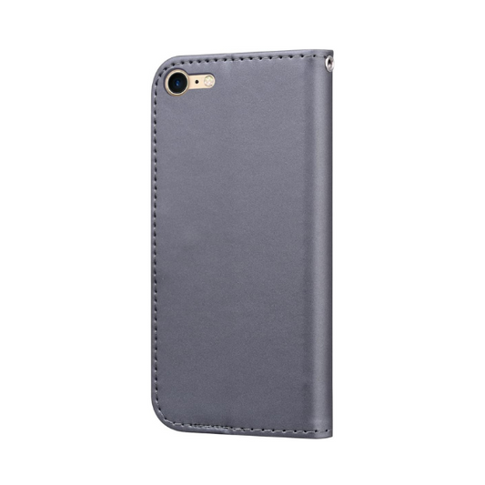 iPhone 2022 Wallet Case Gray Animal PU Leather Flip Cover Card Holder Stand Mobile Arcade Ltd