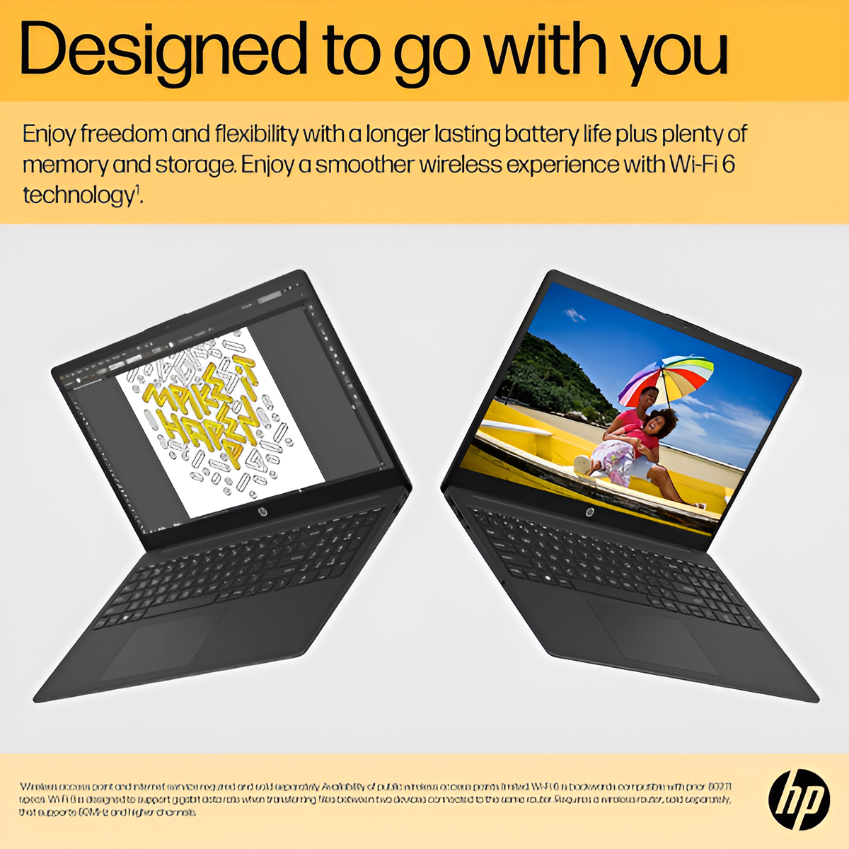 HP 15.6" Ryzen 7 Laptop, 8GB RAM, 512GB SSD, Win 11, Jet Black Mobile Arcade Ltd