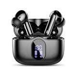 Bluetooth 5.4 Wireless Earbuds, Bass Stereo, Noise Cancelling Mic, IP7 Waterproof