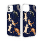 iPhone 12/12 Pro Case Space Cat Design Clear Shockproof Hybrid Bumper Cover