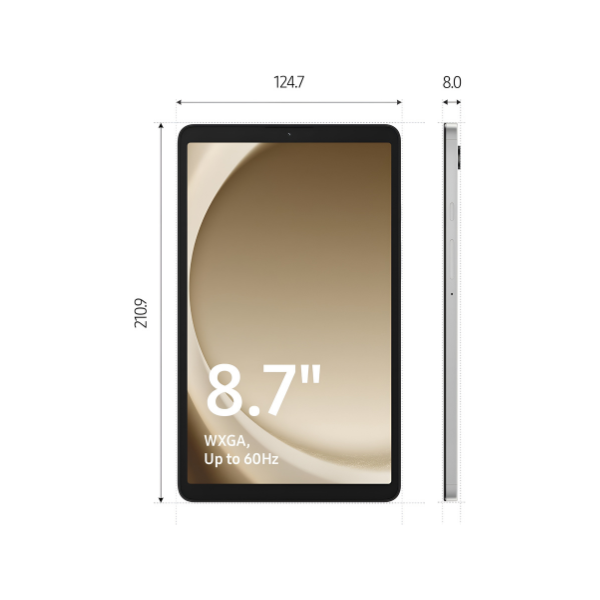 Samsung Galaxy Tab A9 64GB Tablet – 8.7" Display, Android, Graphite, UK Model Mobile Arcade Ltd
