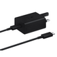 Samsung 45W USB-C Fast Charger with USB-C to USB-C Cable UK Plug Mobile Arcade Ltd