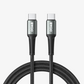 USB-C to USB-C Fast Charging Cable – 60W PD, 1m, Black Mobile Arcade Ltd