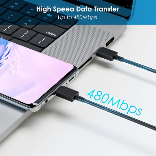 25W USB-C Fast Charger Plug with 1.8M Cable for Samsung Galaxy Mobile Arcade Ltd