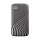 WD My Passport SSD 2TB, Portable External Drive, 1050MB/s, USB-C, Space Grey
