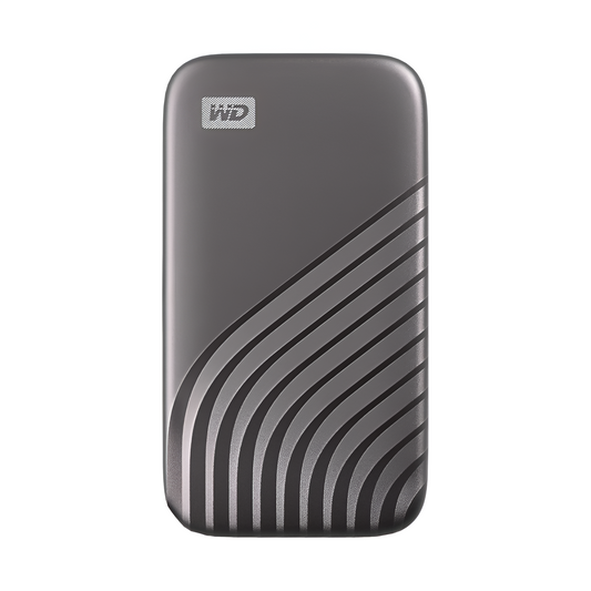 WD My Passport SSD 2TB, Portable External Drive, 1050MB/s, USB-C, Space Grey