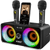 Portable Karaoke Machine with 2 UHF Wireless Mics & Bluetooth Speaker Mobile Arcade Ltd