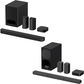 Sony HT-S40R 5.1ch 600W Soundbar with Subwoofer & Wireless Rear Speakers – Bluetooth