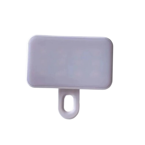 Portable Mini Selfie Fill Light – 3 Brightness Modes, Clip-On, Rechargeable Mobile Arcade Ltd