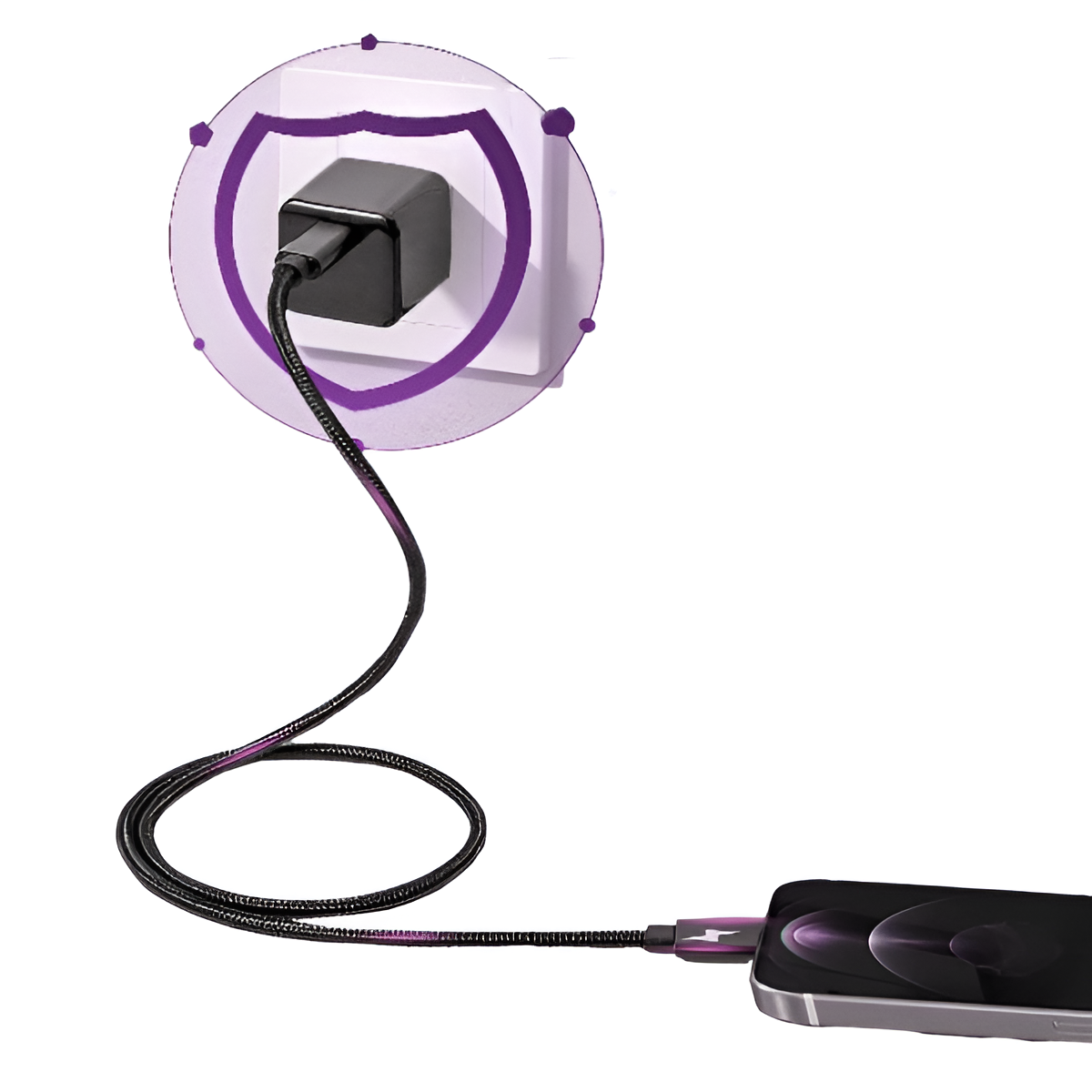 USB C Charger Cable | Fast Charging Braided USB A to USB-C Lead for Samsung & Pixel Mobile Arcade Ltd