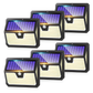 238 LED Outdoor Solar Lights 4 Pack | Motion Sensor Wall Lights IP65 Waterproof Mobile Arcade Ltd