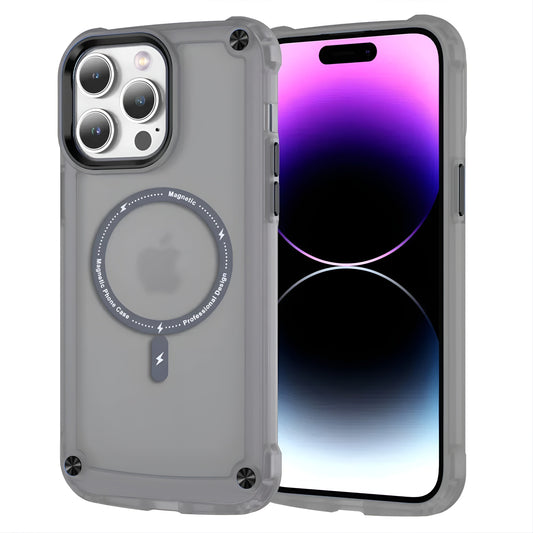 Shockproof Matte MagSafe Case for iPhone 17 Pro Max | Armor Magnetic Cover Mobile Arcade Ltd