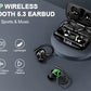 Wireless Bluetooth 5.3 Earbuds with Dual Mic, 48H Playtime & LED Display Mobile Arcade Ltd