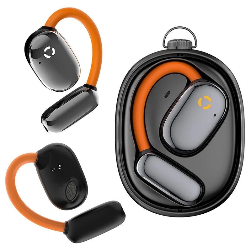 True Open Ear Wireless Headphones | BT 5.4, Waterproof, DNC Mics & Punchy Bass