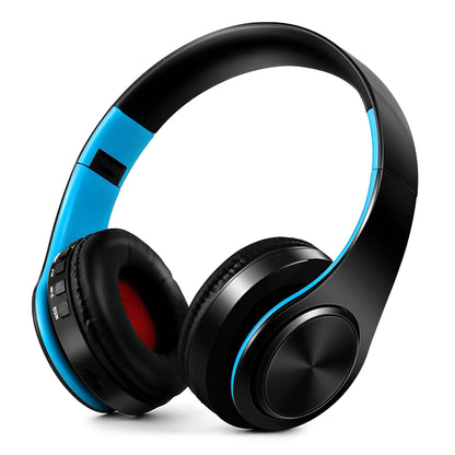 Gold Wireless Bluetooth Headphones w/ Mic 3.5mm Jack for iPhone Samsung MobileArcadeLtd