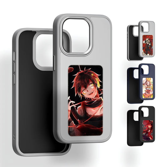 NFC E Ink Custom Case for iPhone 15 Pro – 4 Colors, DIY Personalized Cover