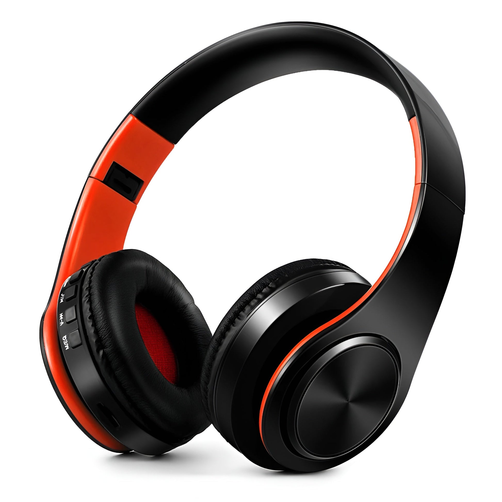 Gold Wireless Bluetooth Headphones w/ Mic 3.5mm Jack for iPhone Samsung MobileArcadeLtd