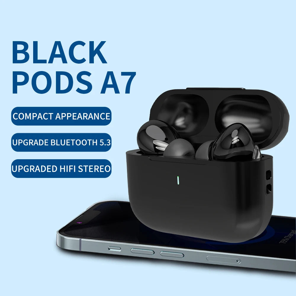 Blackpods A7Pro TWS Wireless Earbuds | In-Ear Headphones for iOS & Android Mobile Arcade Ltd
