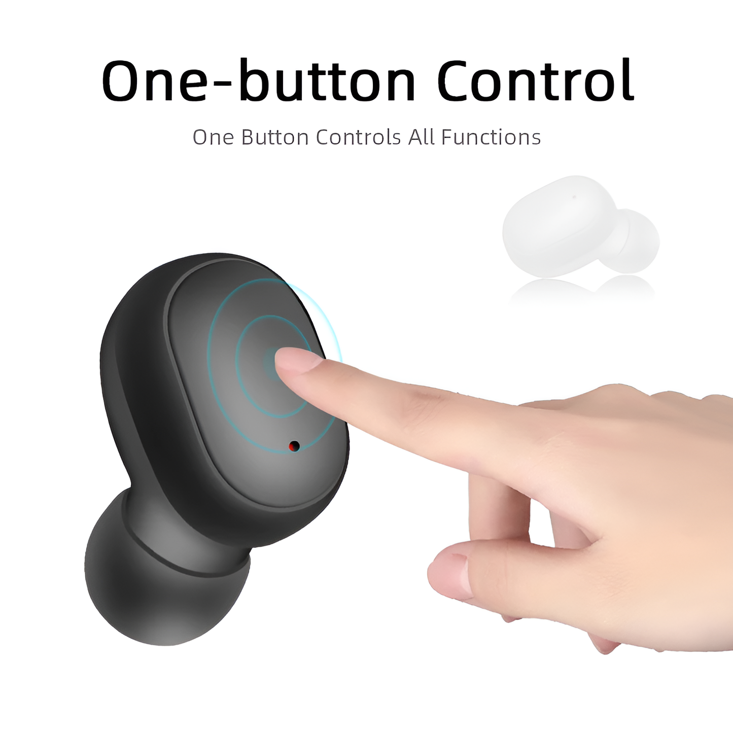 Wireless Bluetooth 5.1 Earphones with Mic, Touch Control, Waterproof – For Xiaomi Mobile Arcade Ltd