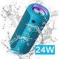 Portable Bluetooth Speaker with Lights, HD Stereo, IPX7 Waterproof, TWS Mobile Arcade Ltd