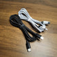 1m Nylon Braided USB-C to USB-C PD Cable – 60W 3A Fast Charge, Type-C Lead Mobile Arcade Ltd