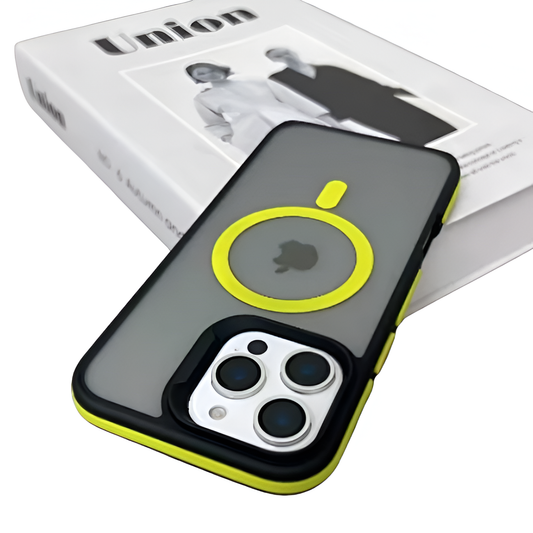 Luxury MagSafe Matte Translucent Shockproof Case for iPhone 13–16 Series