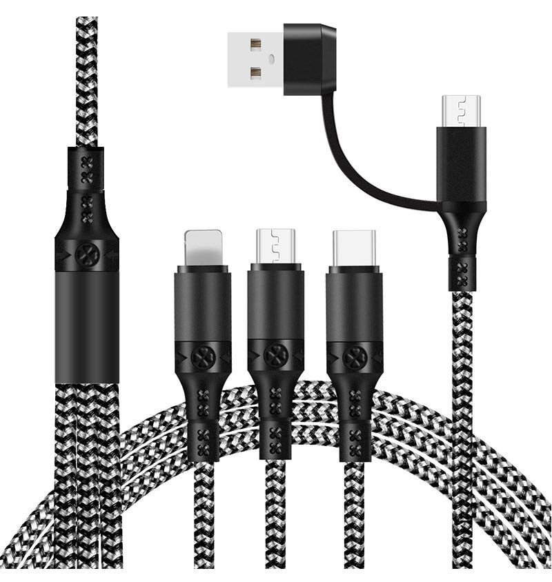 Fast Charging Five-in-one Data Cable, One For Three Charging Cables Mobile Arcade Ltd