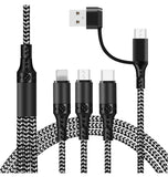 Fast Charging Five-in-one Data Cable, One For Three Charging Cables Mobile Arcade Ltd