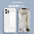 White Tempered Glass All-inclusive Drop-resistant Phone Case Mobile Arcade Ltd