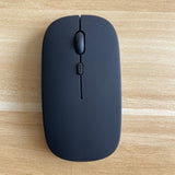 Dual-Mode Wireless Mouse – Rechargeable, Bluetooth & 2.4GHz USB