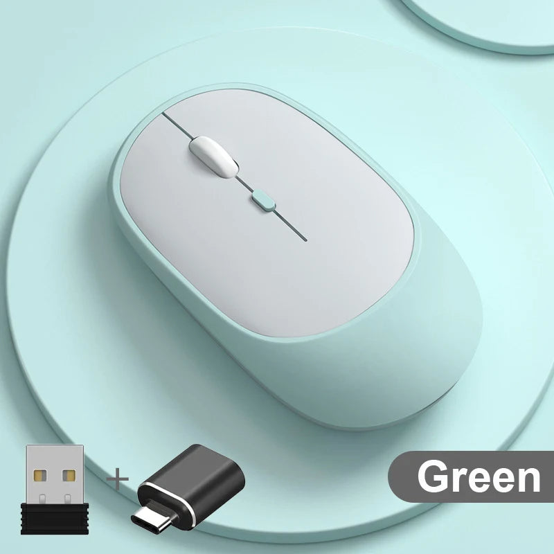 Rechargeable Wireless Gaming Mouse – Dual Mode Bluetooth & 2.4G USB Mobile Arcade Ltd