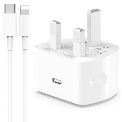 20W USB-C Fast Charger with 2M Cable for iPhone & iPad Mobile Arcade Ltd