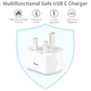 20W USB-C Fast Charger with 2M Cable for iPhone & iPad Mobile Arcade Ltd