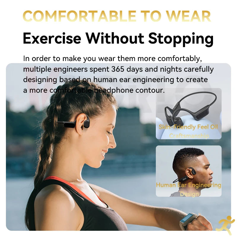 Mijia Bone Conduction Earphones IPX8 Waterproof 32GB MP3 Swimming Headset Mobile Arcade Ltd
