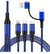 Fast Charging Five-in-one Data Cable, One For Three Charging Cables Mobile Arcade Ltd