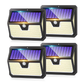 238 LED Outdoor Solar Lights 4 Pack | Motion Sensor Wall Lights IP65 Waterproof Mobile Arcade Ltd
