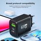 65W GaN USB-C Fast Charger PD & QC 3.0 Power Adapter for iPhone Samsung Mobile Arcade Ltd