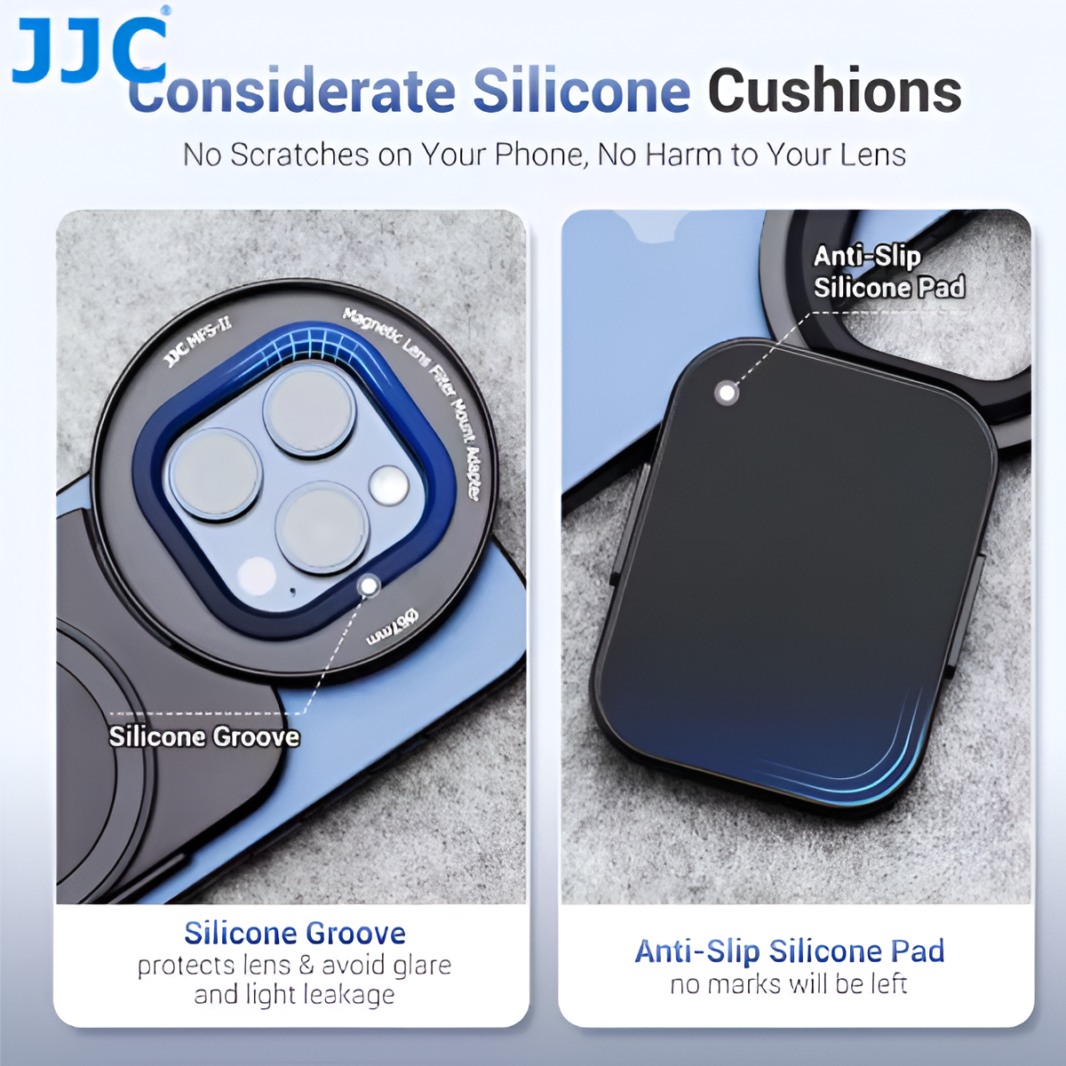 JJC 67mm Magnetic Phone Lens Filter Adapter Mount for iPhone 14–17 Pro Max Mobile Arcade Ltd