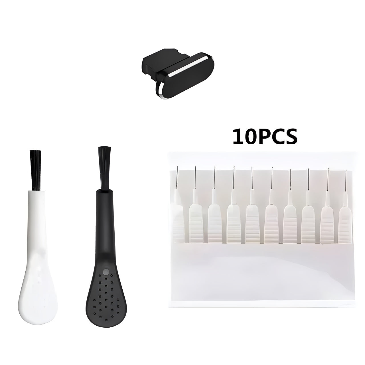 Charging Port Dust Plug & Cleaning Brush Set – iPhone, Samsung, Type-C, iOS Mobile Arcade Ltd