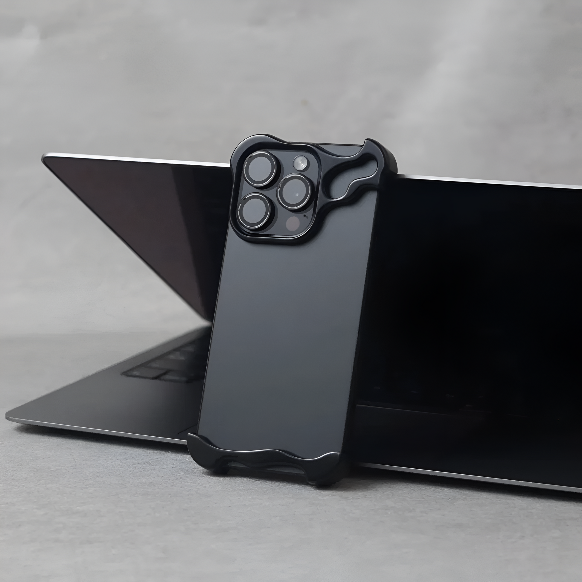 Zinc Alloy Phone Case for iPhone 15 Pro Max - Durable Protective Back Cover