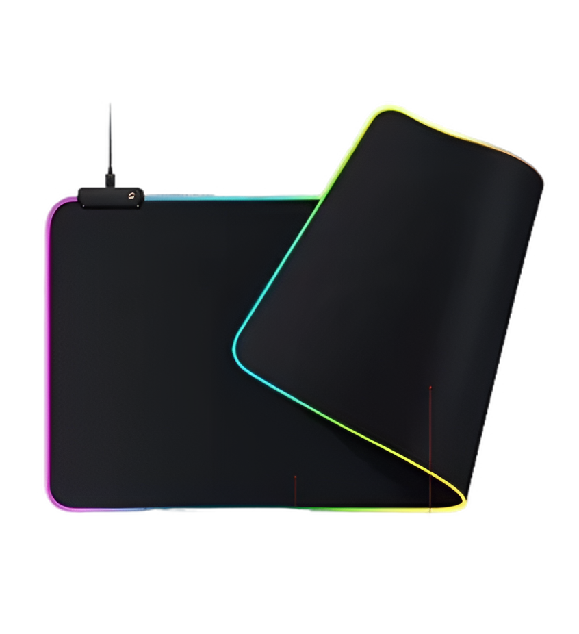 RGB LED Gaming Mouse Pad for PC Computer – 10 Lighting Modes Non-Slip Mat Mobile Arcade Ltd