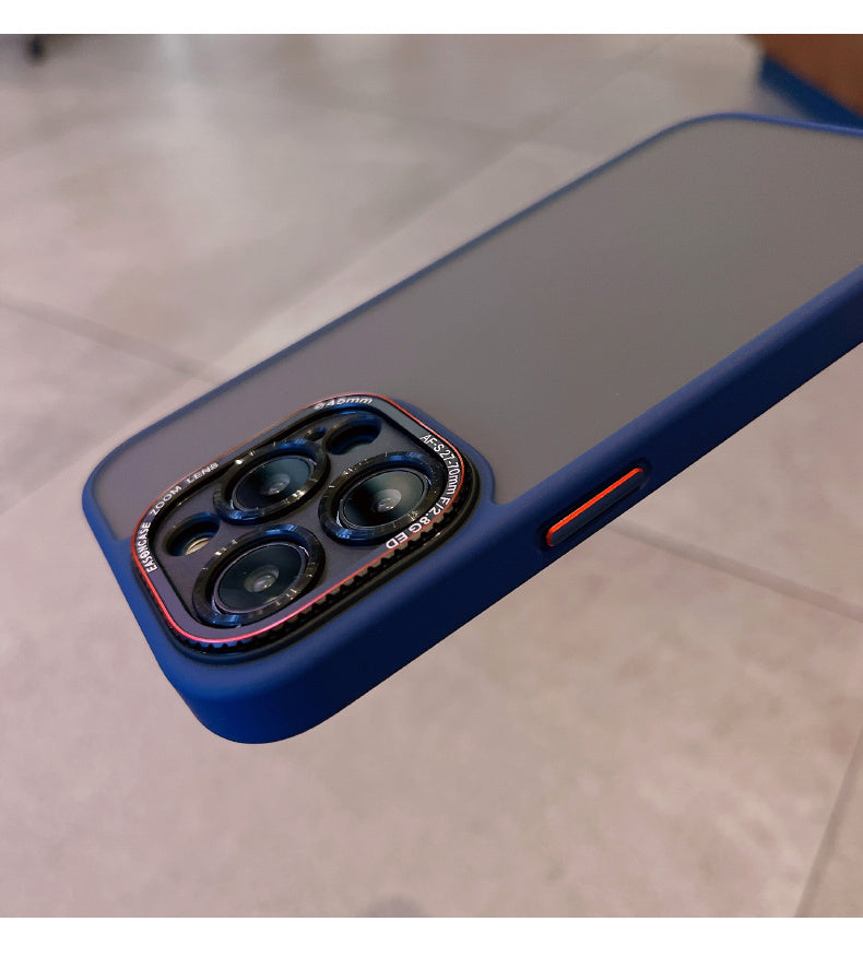 Metal Lens Circle Skin Feeling Matte Protective Cover Mobile Arcade Ltd