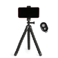 Amazon Basics Portable Flexible Tripod 25.4cm with Wireless Remote & Phone Clamp