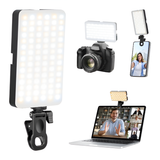 Portable 90 LED Rechargeable Selfie Ring Light for iPhone & Laptop Photography