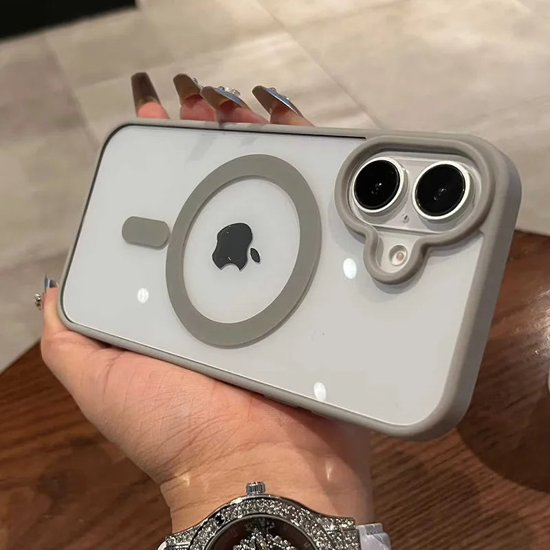 Luxury MagSafe Clear Case – iPhone 11–16 Pro Max Mini Plus Magnetic Cover Mobile Arcade Ltd