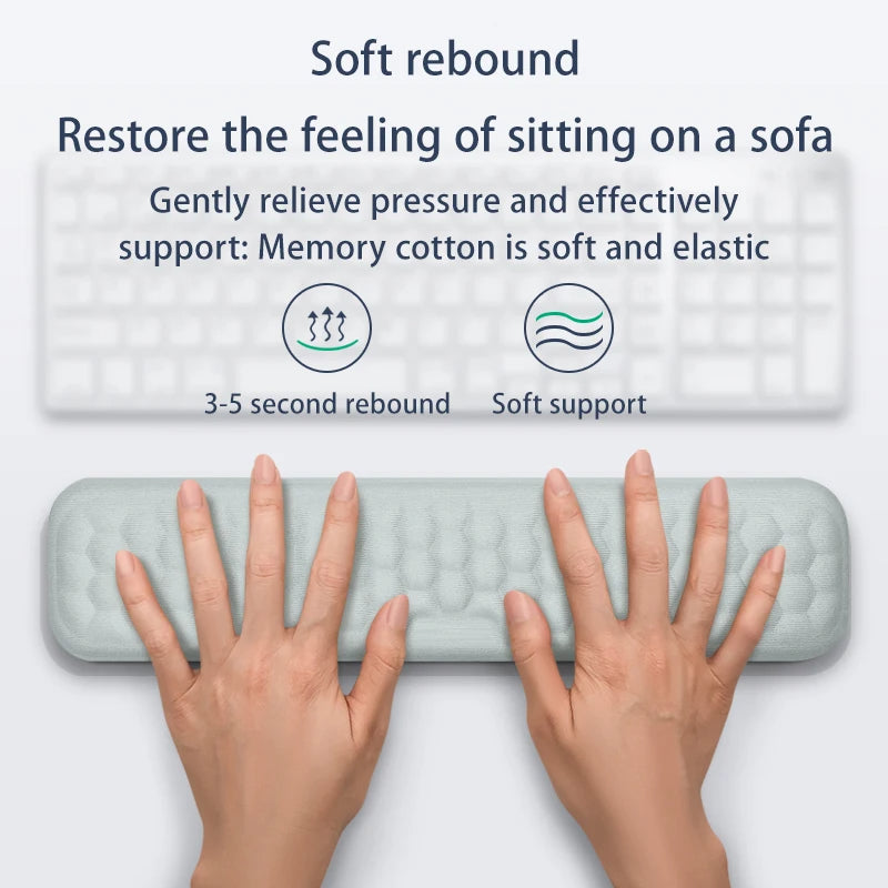 Ergonomic Keyboard & Mouse Wrist Rest Set – Memory Foam Pad for Office Use Mobile Arcade Ltd
